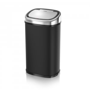 Tower 58L Square Sensor Bin Black