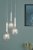 Eifel 3lt Cluster Pendant Clear & Polished Chrome