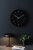 Karlsson Wall Clock Stark Iron - Matt Black