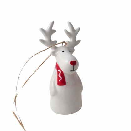 Giftware Trading Reindeer Tree Decoration 8.9cm