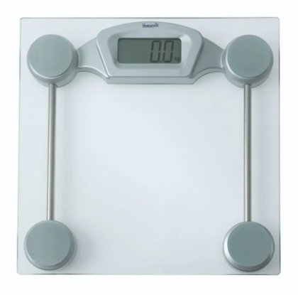 Blue Canyon Glass Digital Bathroom Scale