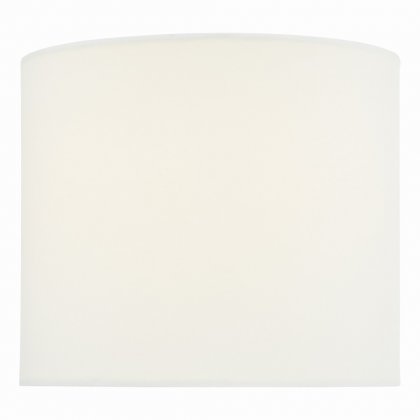 Glenda Ivory Linen Drum Shade 16cm