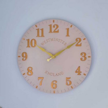 Outside In Hand-Painted Resin Westminster Soapstone Clock