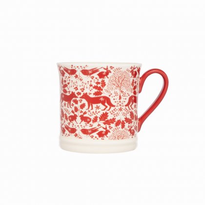 Siip Fundamental Vicky Yorke Designs Tankard Midwinter Mug - Berry