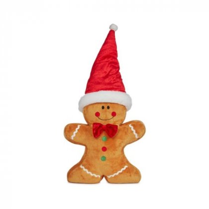 Three Kings Seasonal Plush Decor Gingerbread Man