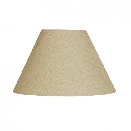 Oaks Lighting Linen Coolie Shade Buttermilk - Various Sizes