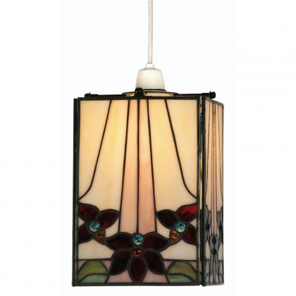 Oaks Lighting Tiffany Style Camillo Non-Electric Pendant