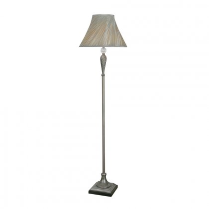 Oaks Lighting Lastur Floor Lamp Soft Grey