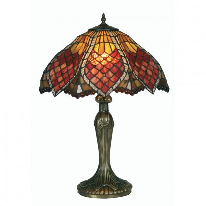 Oaks Lighting Tiffany Style Orsino Table Lamp