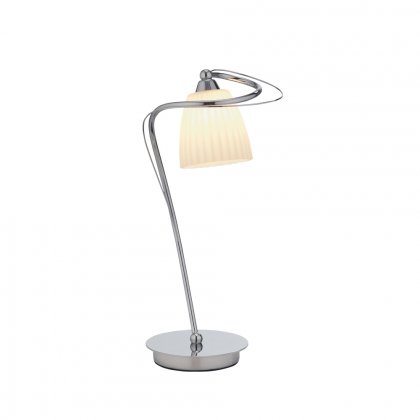 Oaks Lighting Leke Table Lamp Chrome