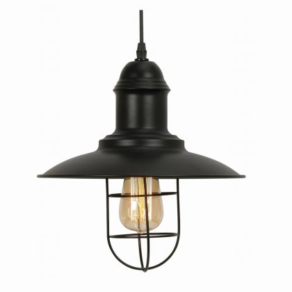 Oaks Lighting Kolding Pendant Black