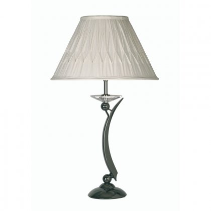 Oaks Lighting Wroxton Table Lamp Titanium