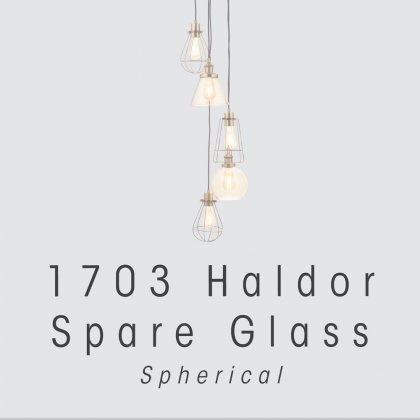 Oaks Lighting Haldor Replacement Glass Spherical