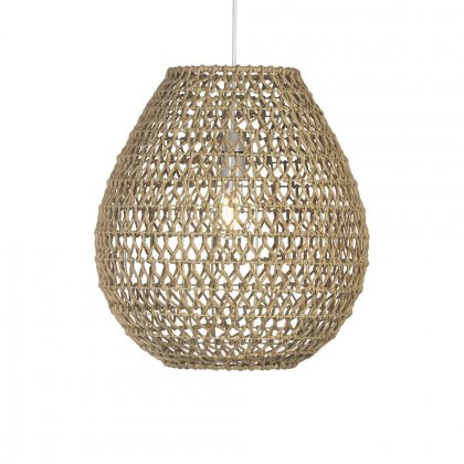 Oaks Lighting Linz Paper String Non-Electric Pendant Large