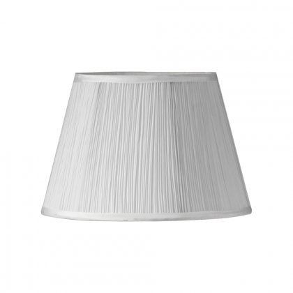 Oaks Lighting Mushroom Pleated Shade White - Various Sizes