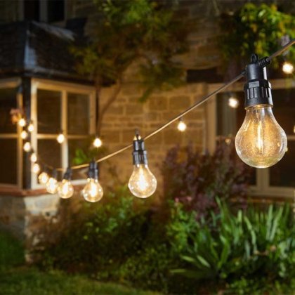 Eureka Lighting Decor Festoon LV String Lights (Set of 10) - Warm White