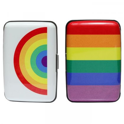 Puckator Somewhere Rainbow Card Protector Case - Assorted