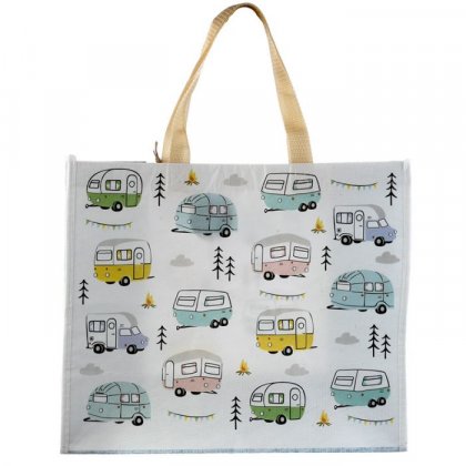 Puckator Wildwood Caravan Reusable Shopping Bag