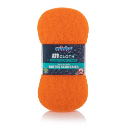 Minky Brites Scrubbies Pack 2 - Assorted