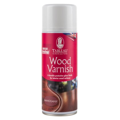 Tableau Wood Varnish Aerosol  - Mahogany - 400ml