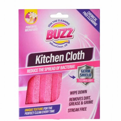 Buzz Microfibre Kitchen Cloth with Germ Shield