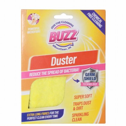 Buzz Microfibre Duster Cloth with Germ Shield