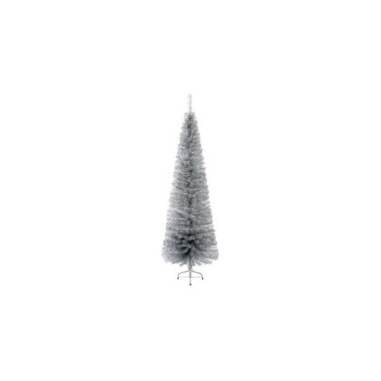 Premier Decorations Pencil Pine 1.7M - Silver