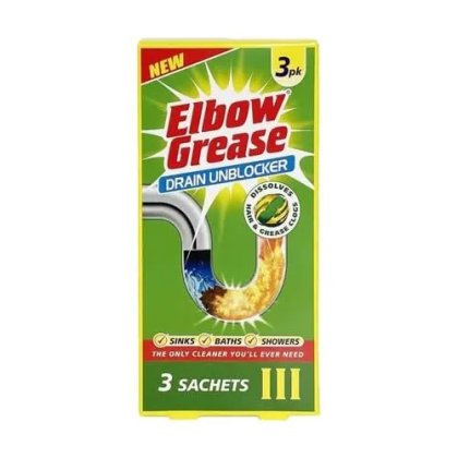 Elbow Grease Drain Unblocker Sachets