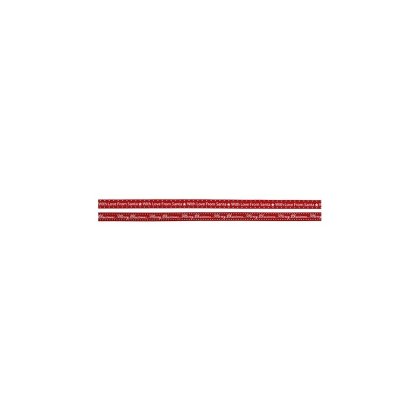 Premier Decorations Red Finishing Ribbon 2cm x 2.7M Message - Assorted