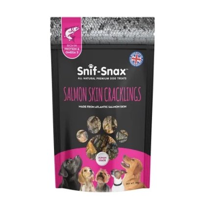 Snif Snax Salmon Skin Cracklins