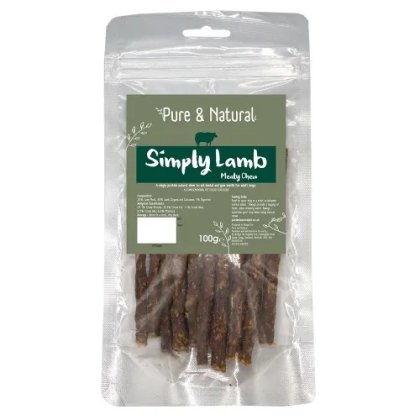 Pure & Natural Meat Sticks Lamb - 100gm