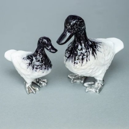 Tilnar Art Brushed White Duck Small - 9 cm