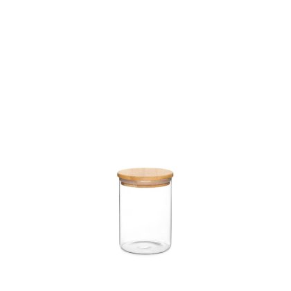 Jomafe Store&Care Round Glass Jar with Bamboo Lid - 700ml