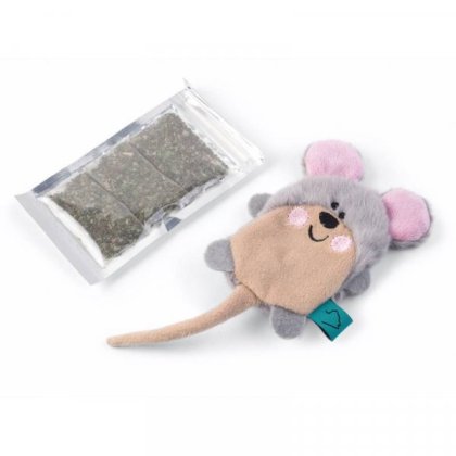 Smart Garden Zoon Nip-It Refillable Catnip Mouse