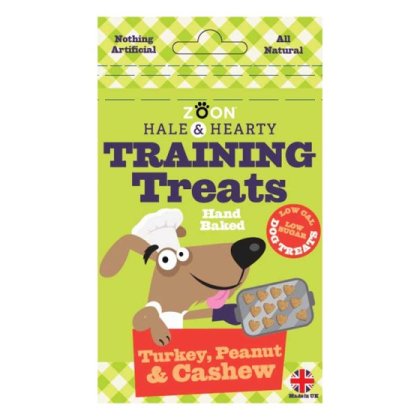 Smart Garden Hale & Hearty Turkey, Peanut & Cashew Training Treats - 50g