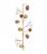 Premier Decorations Lit Rustic Rope Garland 1.65M