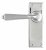 Polished Chrome Hinton Lever Latch Set