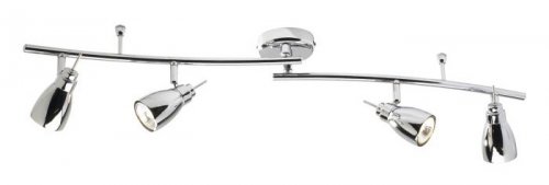 Dar Houston Gu10 4 Light Swivel Polished Chrome