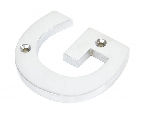 Satin Chrome Letter G