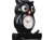 Karlsson Wall Clock Owl Pendulum - Black