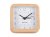 Karlsson Alarm Clock Neat Bamboo Square - White