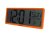 Karlsson Wall/Table Clock Retro LCD - Bright Orange