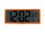 Karlsson Wall/Table Clock Retro LCD - Bright Orange