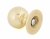 Polished Brass Ball Cabinet Knob 31mm