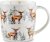 Cooksmart Christmas Stag Barrel Mug - All Over Pattern