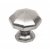 Natural Smooth Octagonal Cabinet Knob - Large