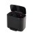 Brabantia Bo 11+23 Litre Pedal Bin in Matt Black