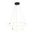 Searchlight Revolve 2 Light Led Ring Pendant, Matt Black