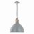 Frederick 1 Light Single Pendant Grey Satin Copper