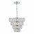 Cerys Single Pendant Polished Chrome Crystal